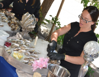 Labor Day Vino & Oysters on the Terrazzo 2013