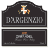 2003 D'Argenzio Zinfandel Dry Creek Valley, Voigt Vineyards