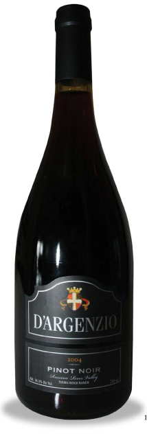 2004 D'Argenzio Pinot Noir Klopp, Thorn Ridge Ranch
