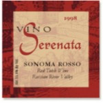 1998 Serenata Sonoma Rosso, Sonoma County