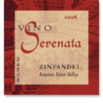 1998 Serenata Zinfandel, Russian River Valley
