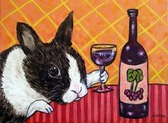 Bunny and Wine